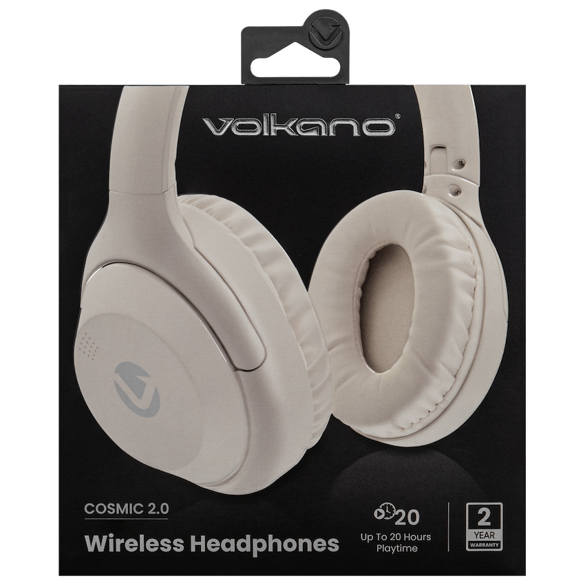 Volkano Cosmic 2 Series Bluetooth Headphone - Nude - image 8