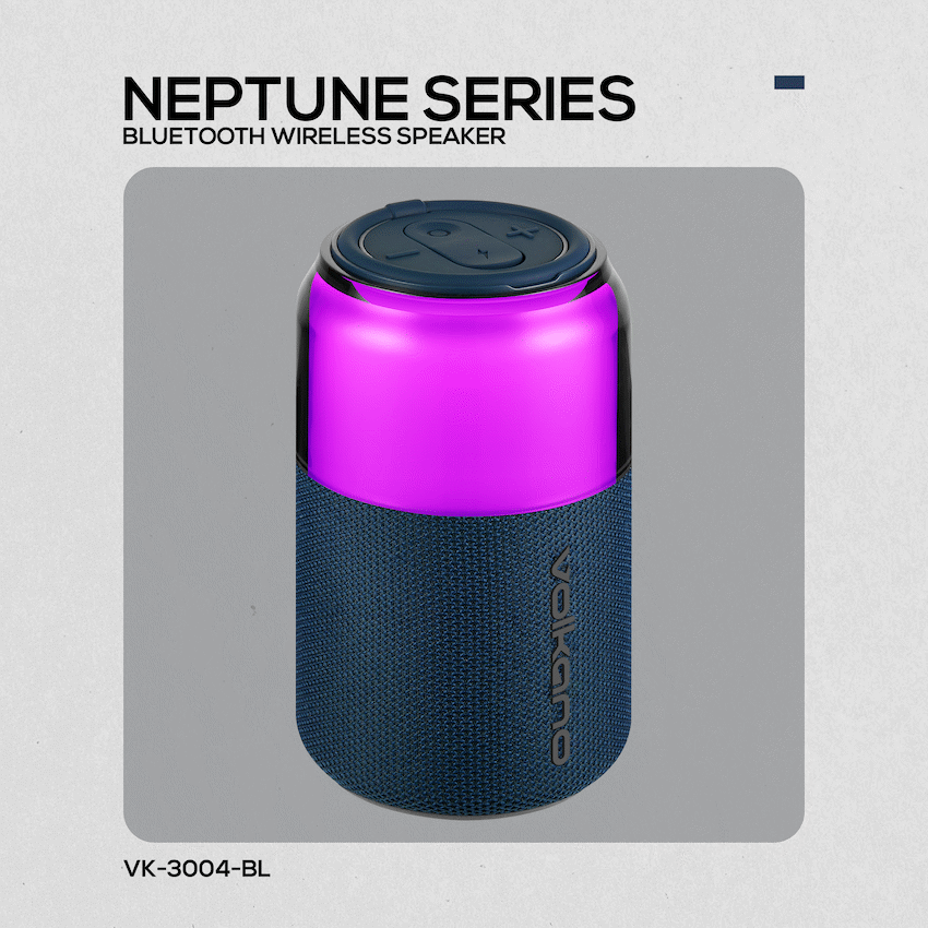 Volkano Neptune Bluetooth Wireless Speaker - Blue - image 8