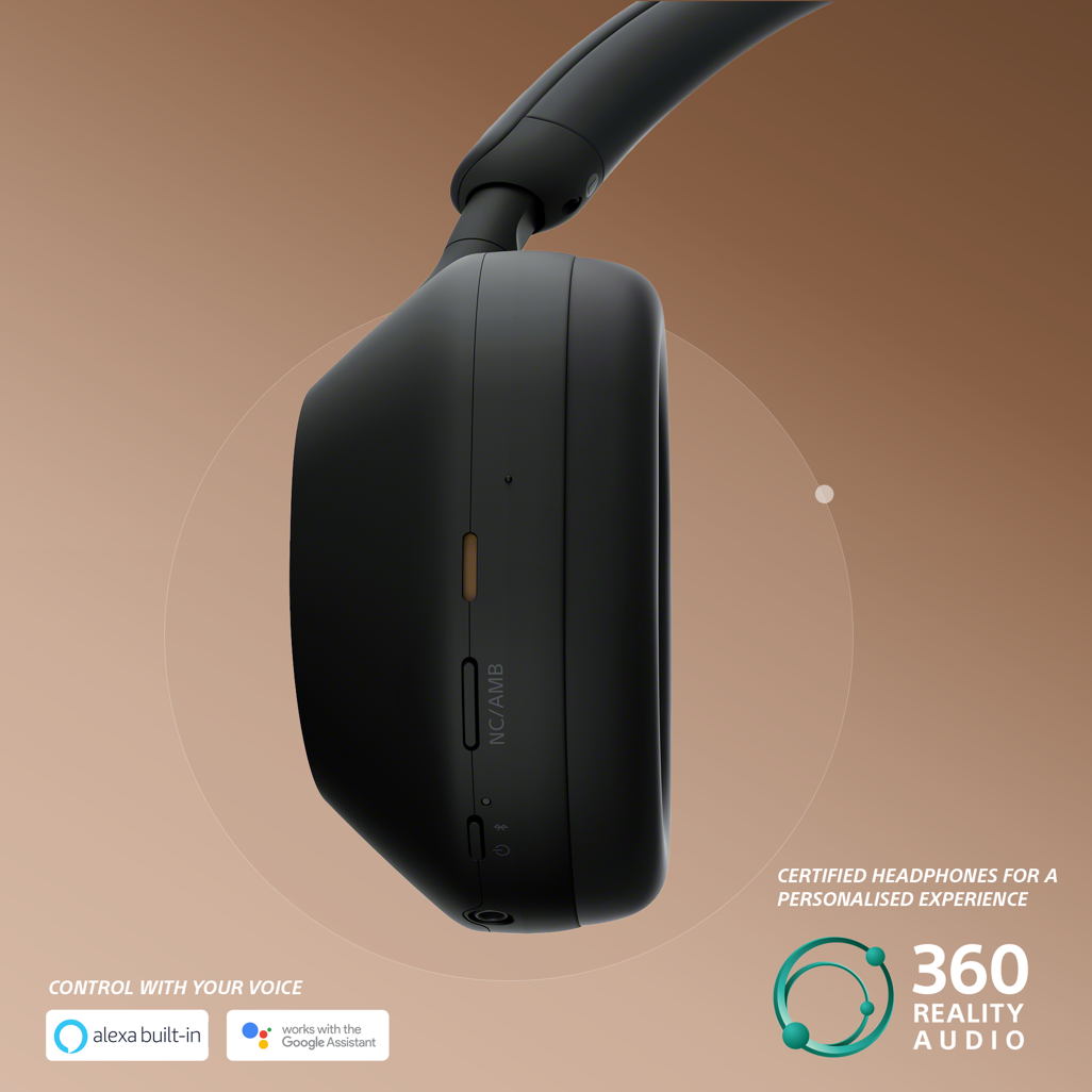Sony WH1000XM5 (Black) Noise-Cancelling BT Headphones