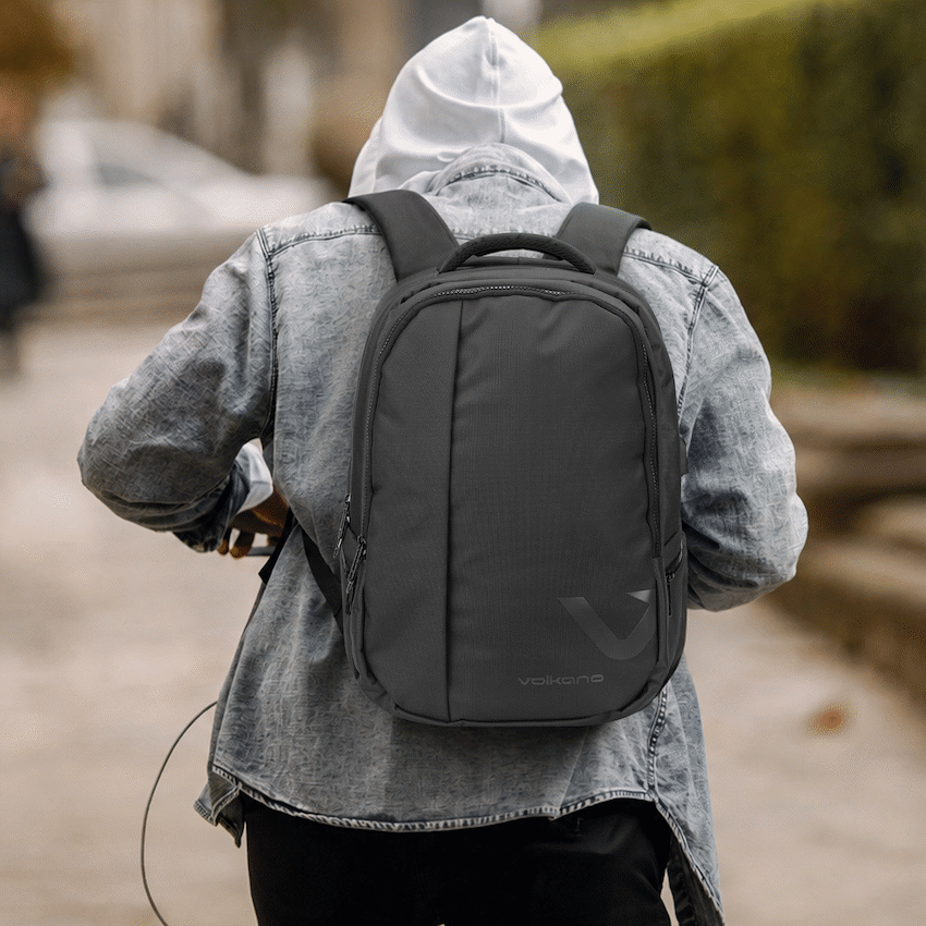 Volkano Midtown 15.6" Laptop Backpack - Black - image 8