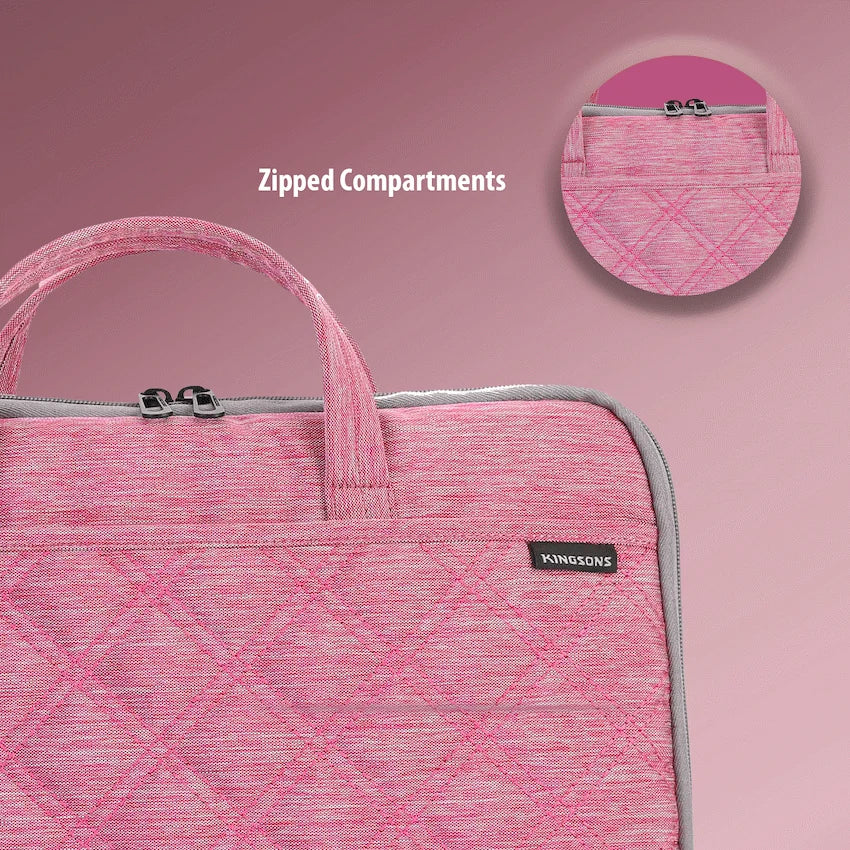 Kingsons 15.6" Ladies Bag Trace Series - Pink - image 8