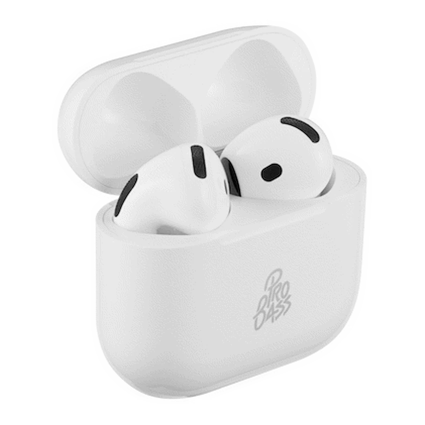 Pro Bass Air TWS Earphone - White - image 8