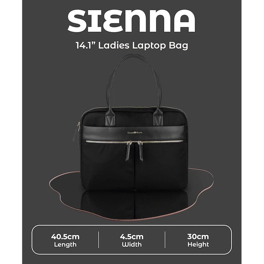 SupaNova Sienna  14.1' Ladies Laptop Bag - Black - image 8
