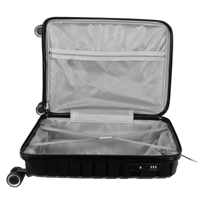 Travelwize Java PP 4-Wheel Spinner 55cm Luggage - Black - image 8