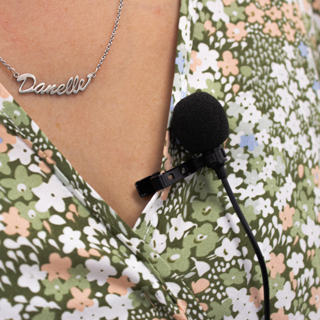 Volkano Clip series 3.5mm Tieclip Microphone