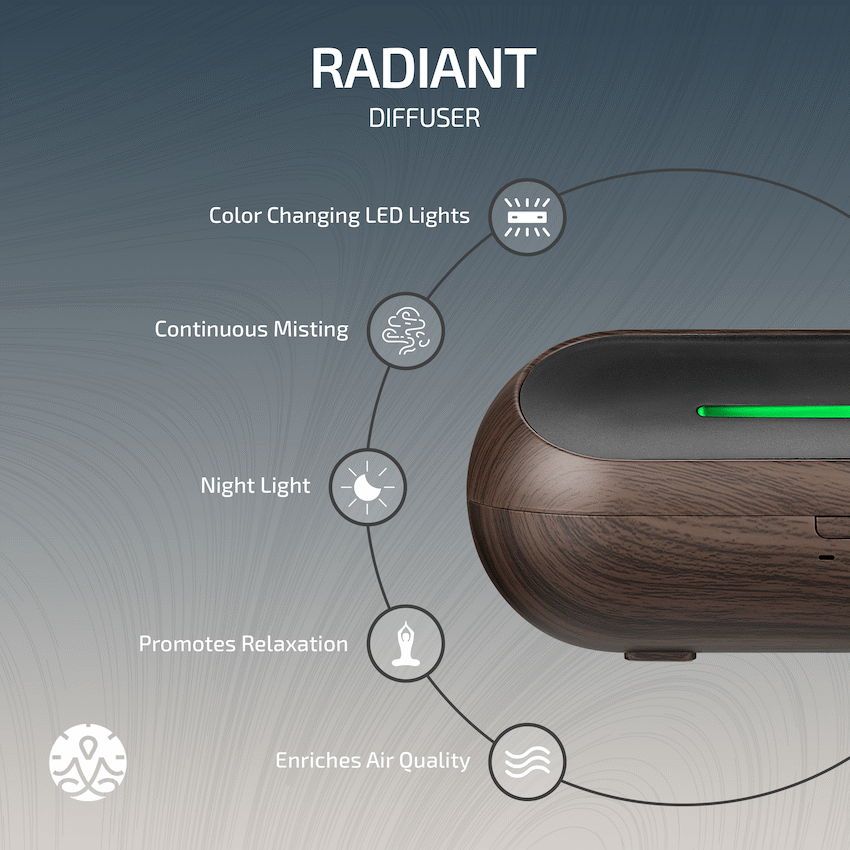 Zen Radiant Diffuser - Dark Wood - image 8