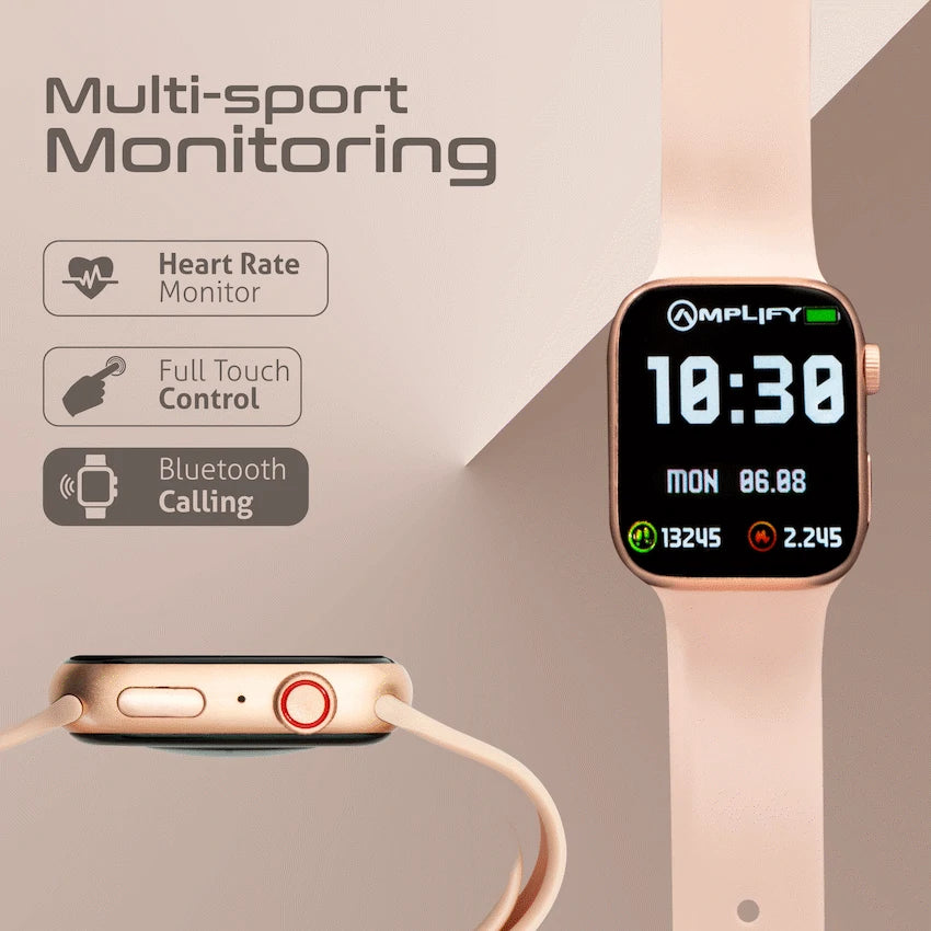 Amplify Challenge Series Square Smartwatch - Gold - image 8
