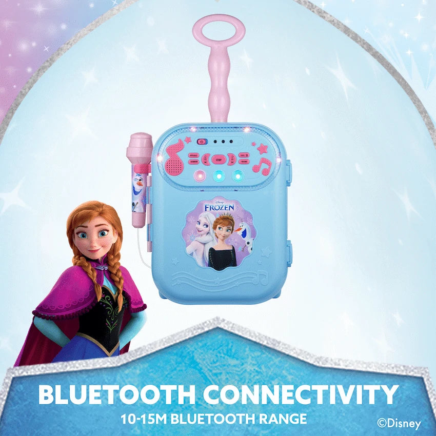 Disney Frozen Bluetooth Wheely Karaoke Machine - image 8