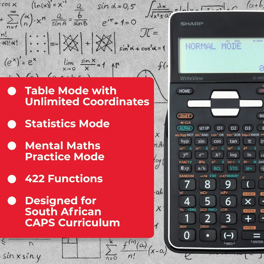 Sharp EL535 Scientific Calculator - 422 Functions - White - image 8