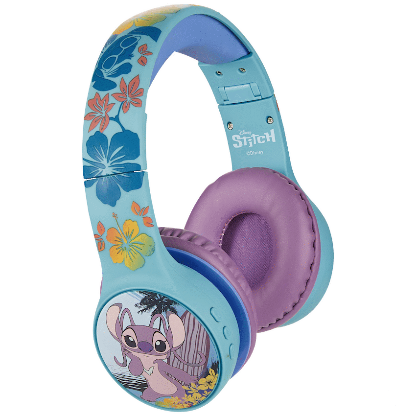 Disney Stitch Bluetooth Padded Headphones with dB Switch Function - image 8