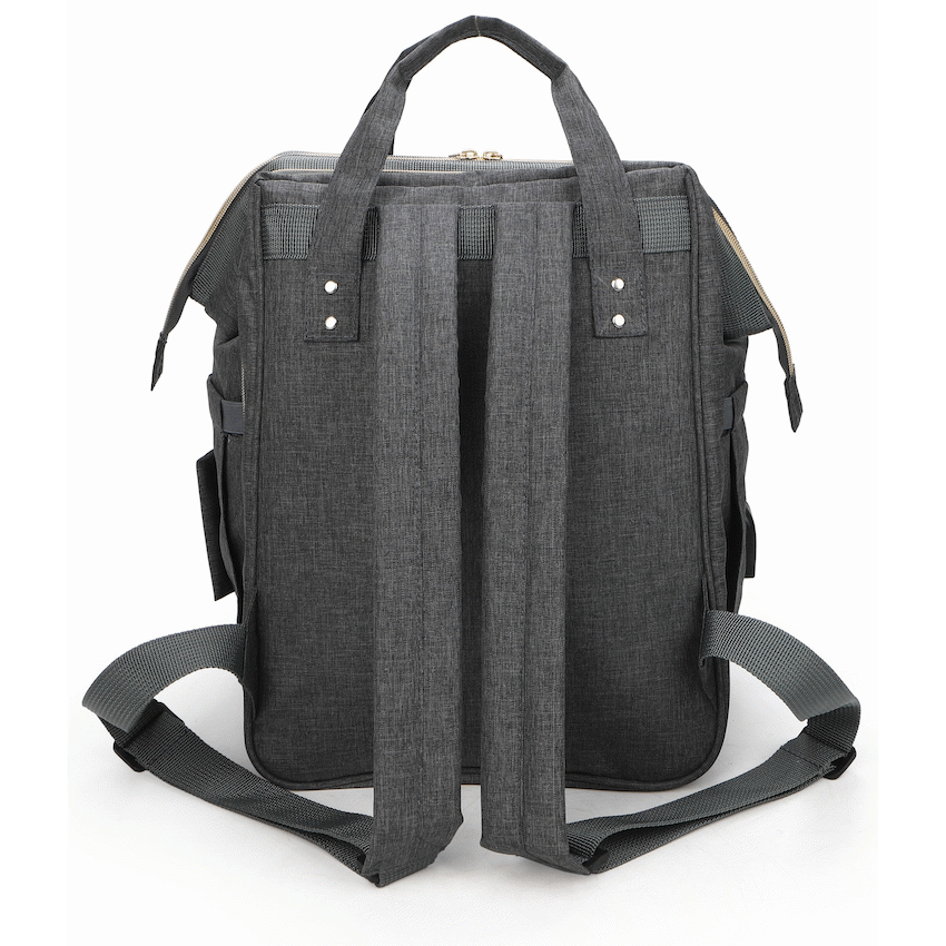 Totes Babe Alma Convertible Diaper Backpack - Dark Grey - image 8