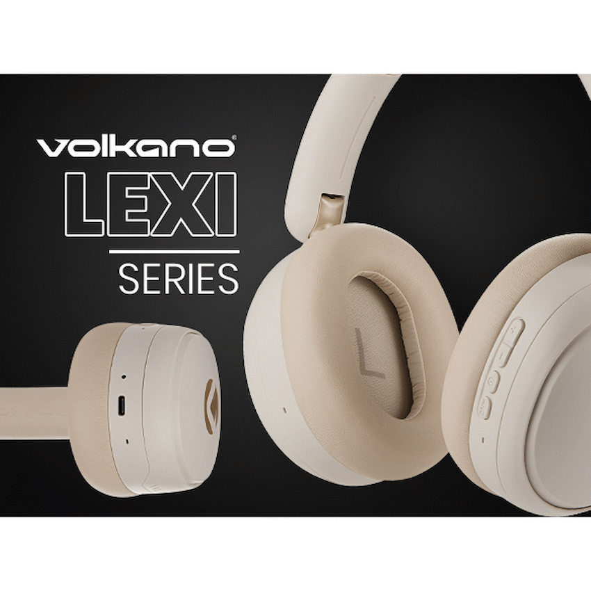 Volkano Lexi Bluetooth Headphone with ANC - Nude - image 8