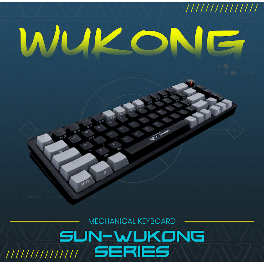 VX Gaming Sun-Wukong RGB Hot Swappable Mechanical Keyboard - image 8