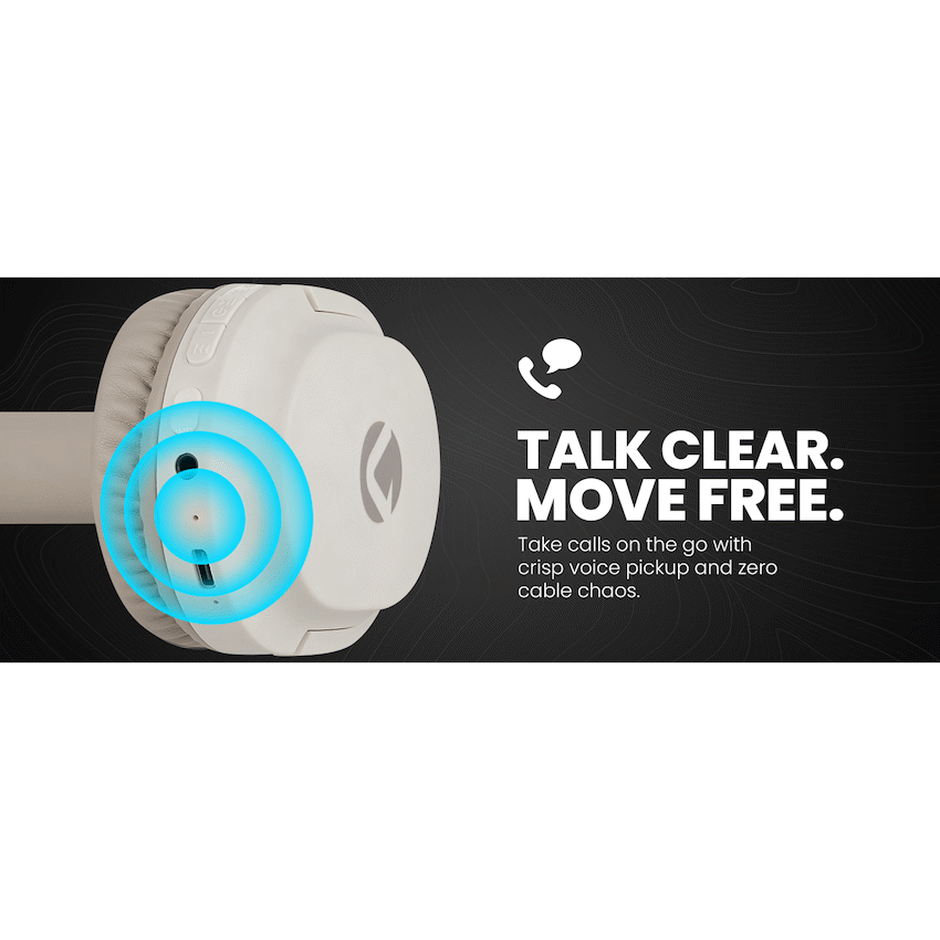 Volkano Pebble Series Bluetooth Headphones - Khaki - image 8