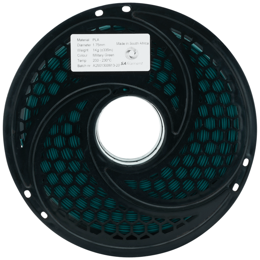 SA Filament PLA Filament 1kg - Military Green - image 8