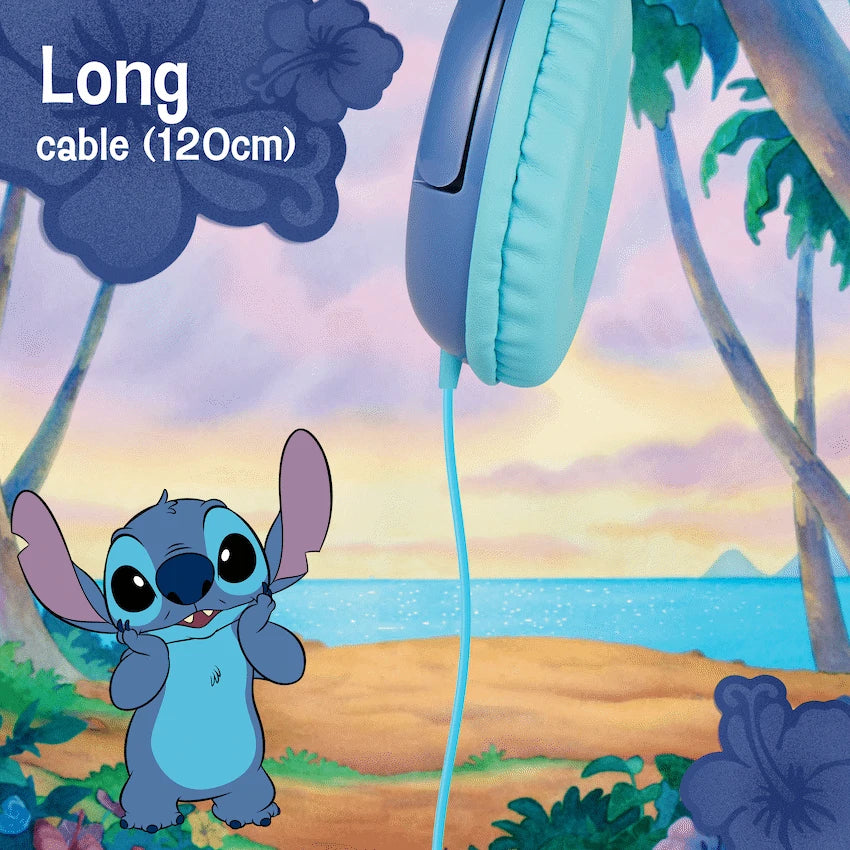 Disney Stitch Padded Auxiliary Headphones - image 8