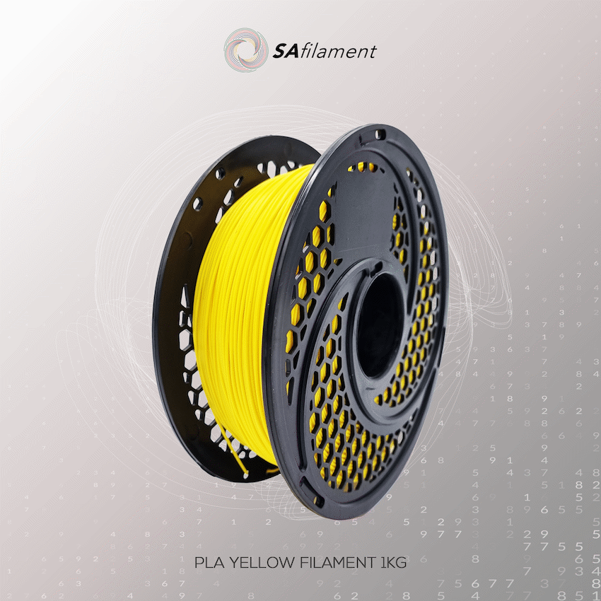PLA Yellow Filament 1kg, 1.75mm - image 8