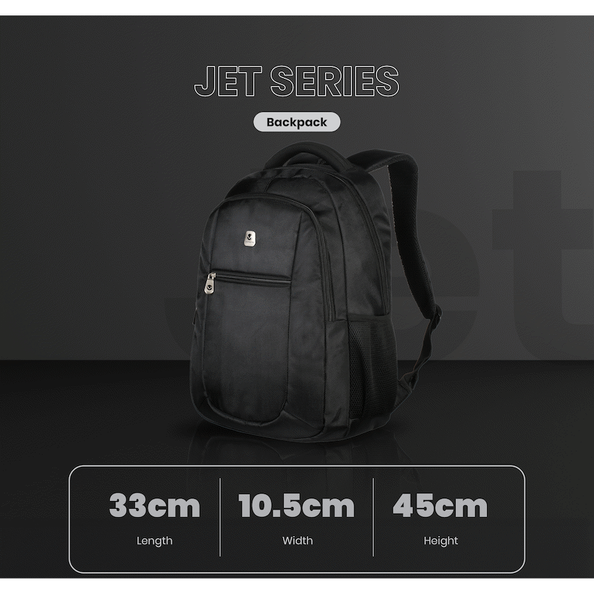 Volkano Jet Backpack 15.6" - Black - image 8