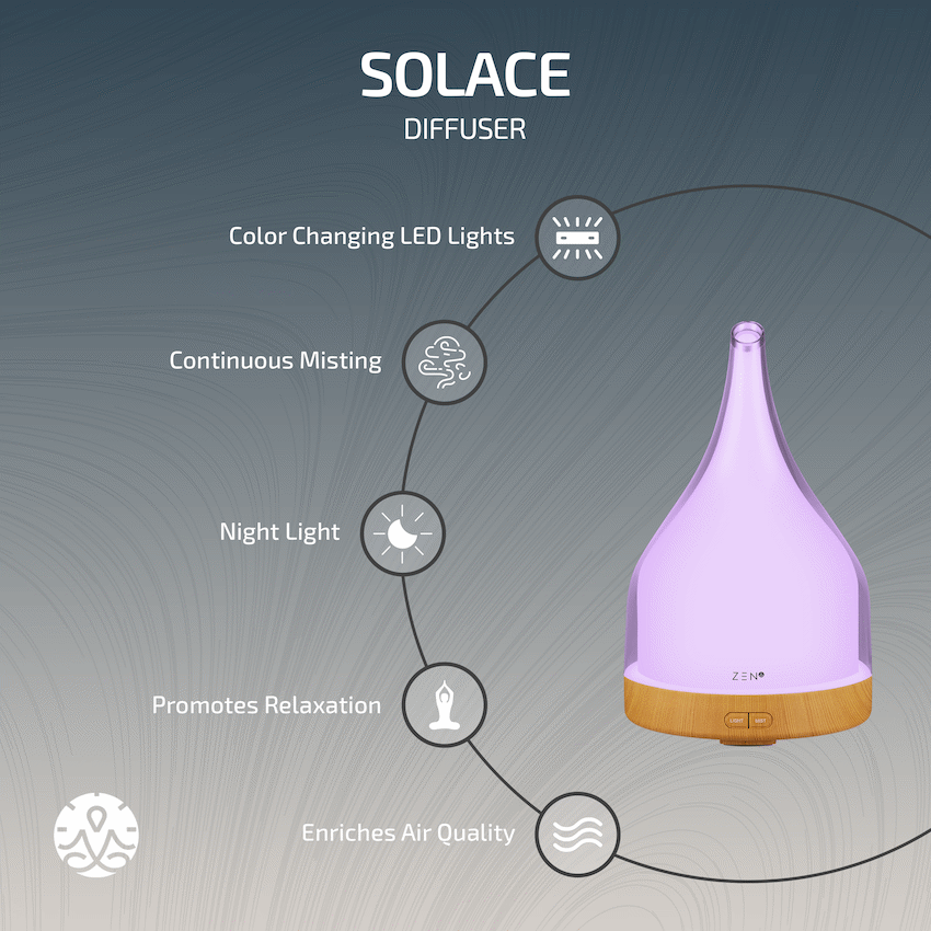 Zen Solace Diffuser - Light Wood - image 8