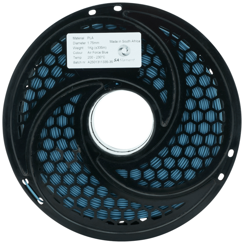 SA Filament PLA Filament 1kg - Air-Force Blue - image 8