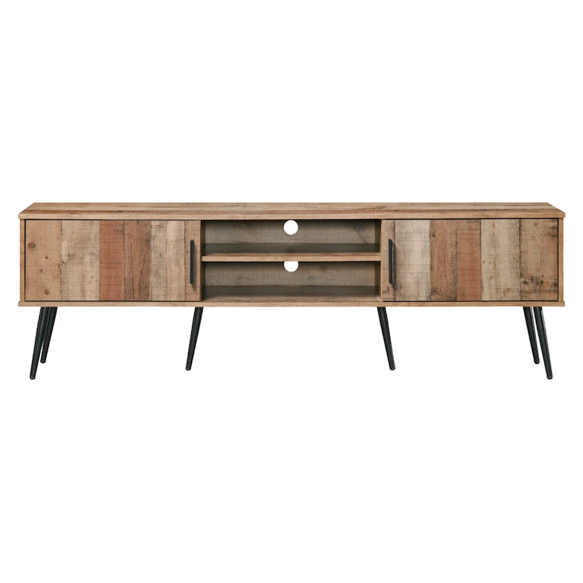 Everfurn Vernice TV Stand - 1800w with Two Cupboards - image 8