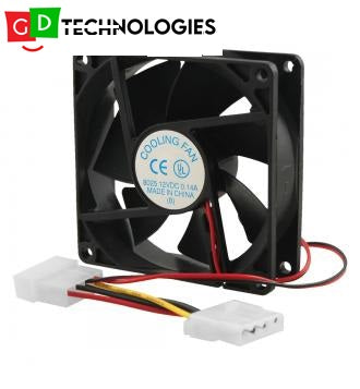 CHASSIS FAN 80MM BLACK