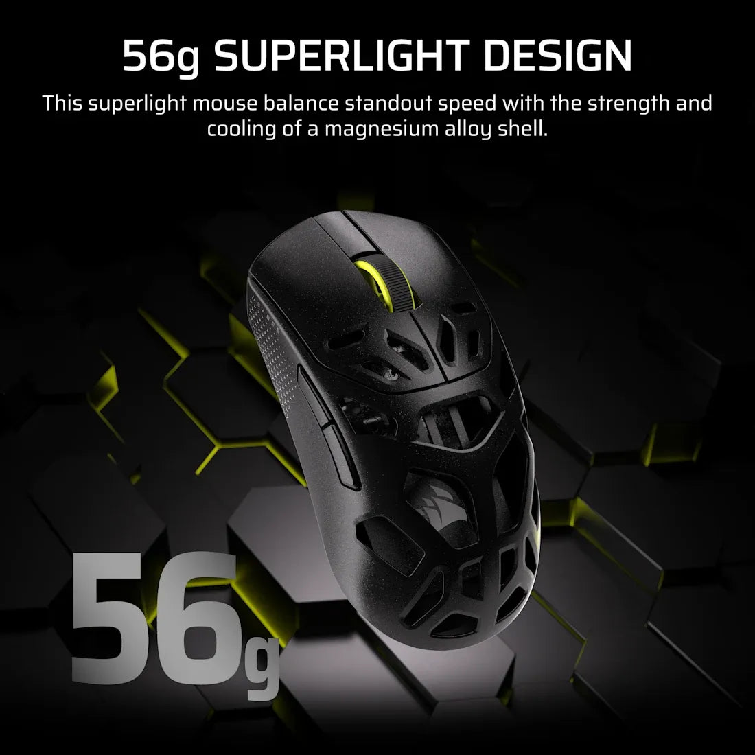SABRE v2 PRO WIRELESS MAGNESIUM ALLOY Gaming Mouse – Black; 33kDPI. - image 3