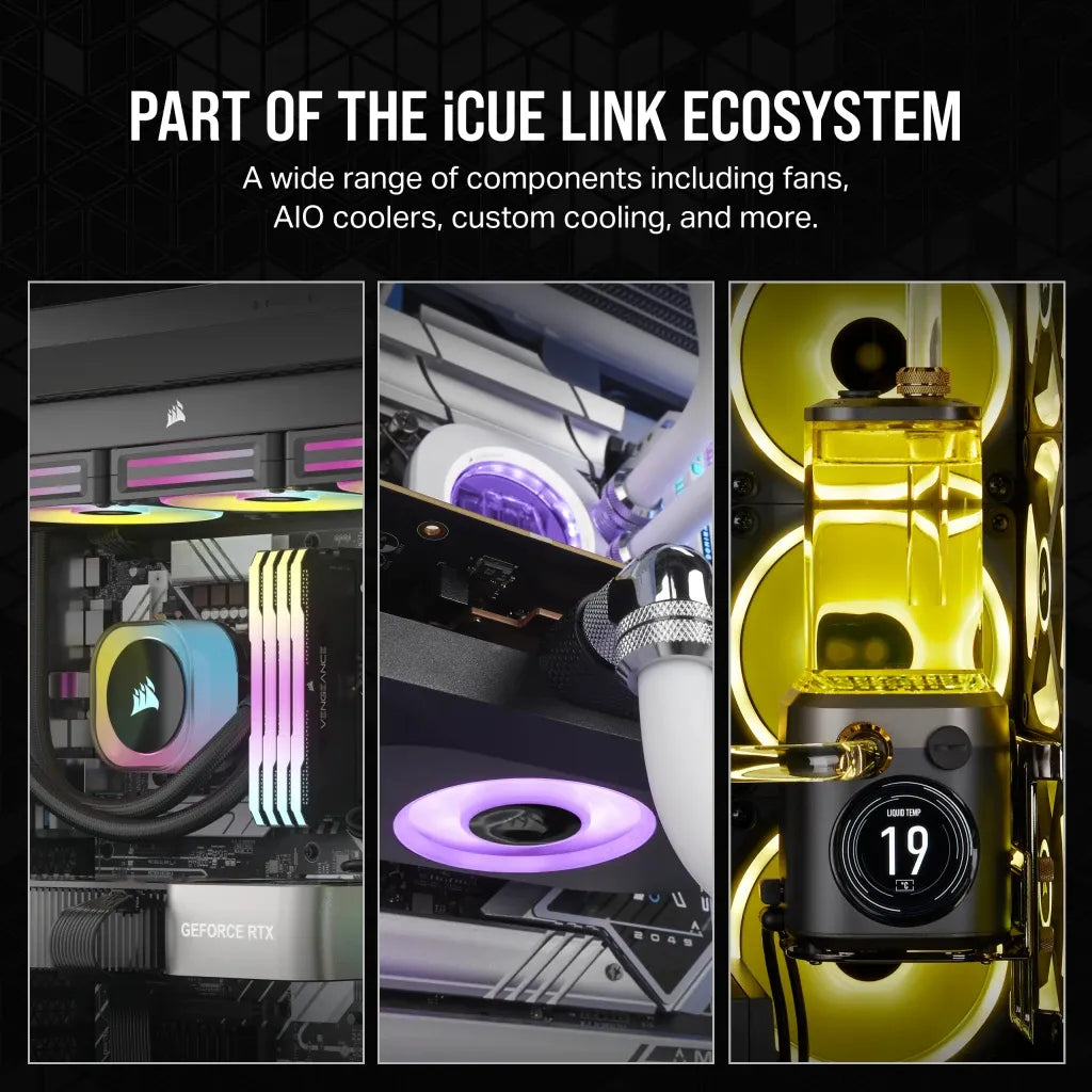 Corsair RX RGB Series; iCUE LINK RX120 RGB; 120mm Fan; Single Pack - image 9