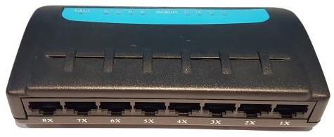 SW:   8 PORT 10/100