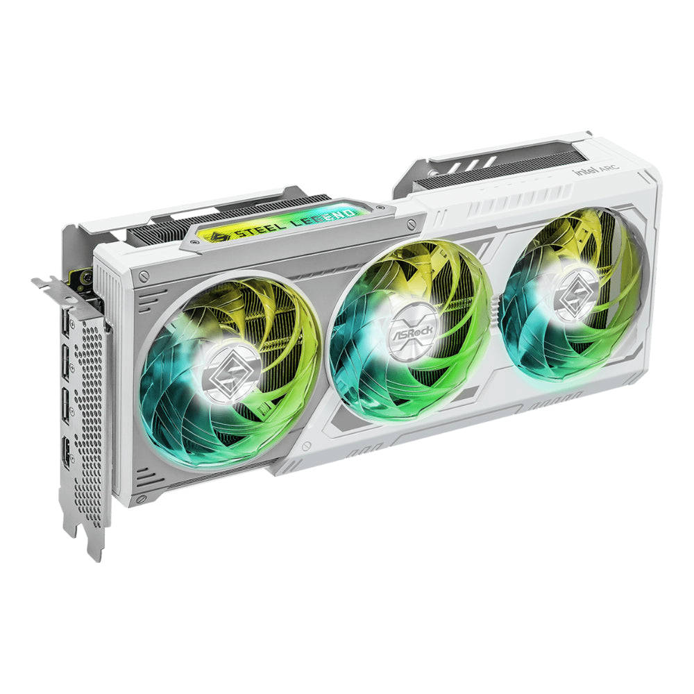 ASRock Intel Arc B580 Steel Legend OC 12GB GDDR6 192-BIT Graphics Card - image 3