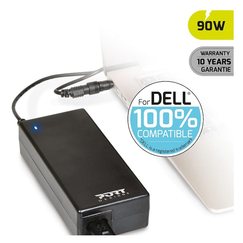 Port Connect 90W Notebook Adapter Dell – image 3