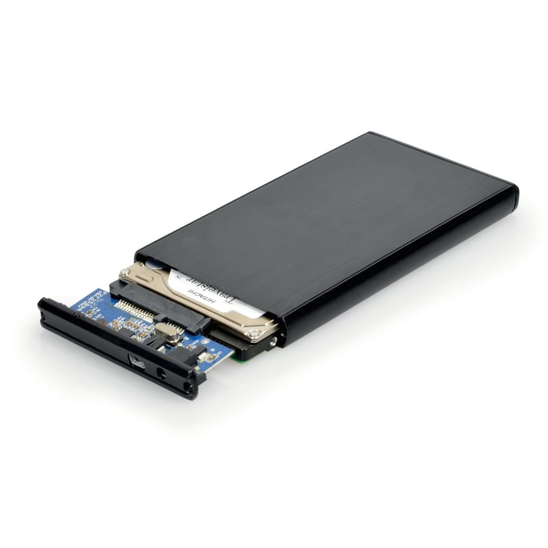 Port Connect 2.5″ USB3.0 External HDD Enclosure Black