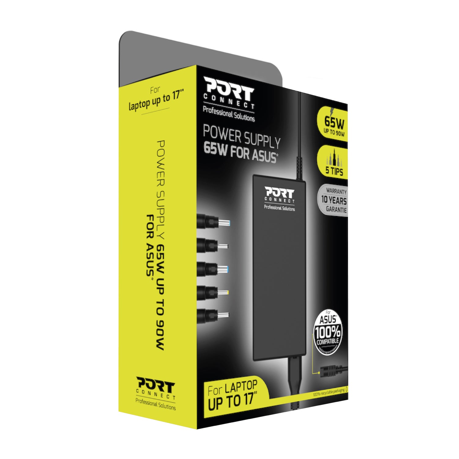 Port Connect 65W Notebook Adapter Asus – image 5