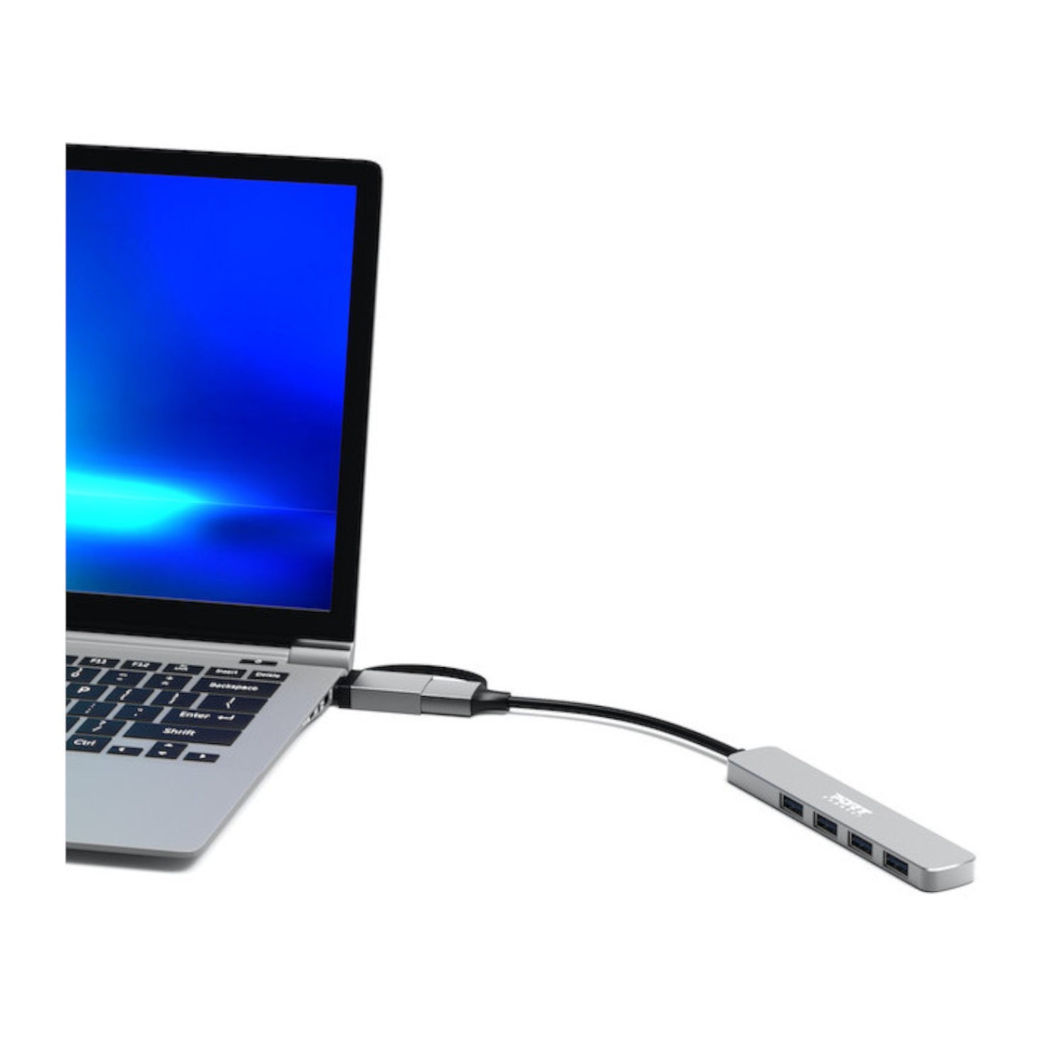 Port Connect USB Type-C to 4-port USB-A 3.0 Hub – image 4