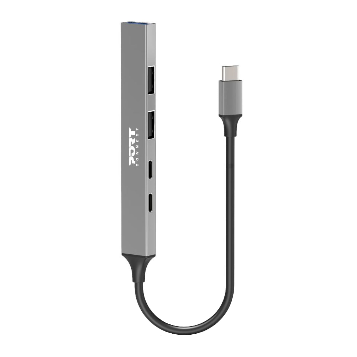 Port USB Type-C Hub 4 x USB + 1 x Charging Port – image 2