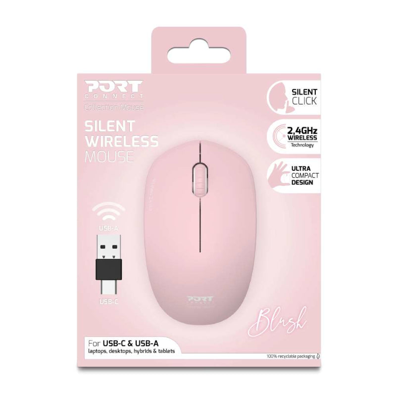 Port Connect MOUSE COLLECTION II WIRELESS Blush – image 5