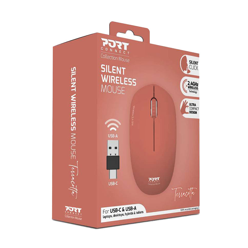 Port Connect MOUSE COLLECTION II WIRELESS Terracota - image 7