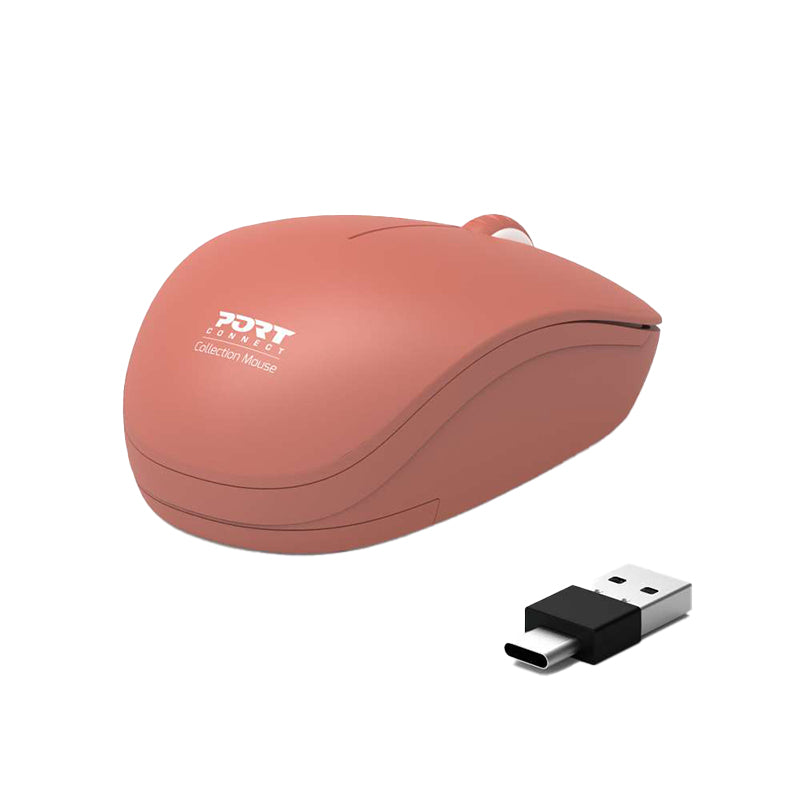 Port Connect MOUSE COLLECTION II WIRELESS Terracota - image 2