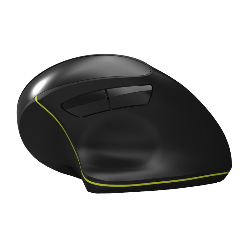 Port Connect Wireless Rechargeable Ergonoc Mouse Bluetooth- Black – image 5