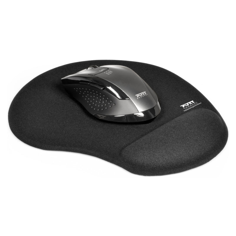 Port Ergonomic Gel Mouse Pad - Black - image 5