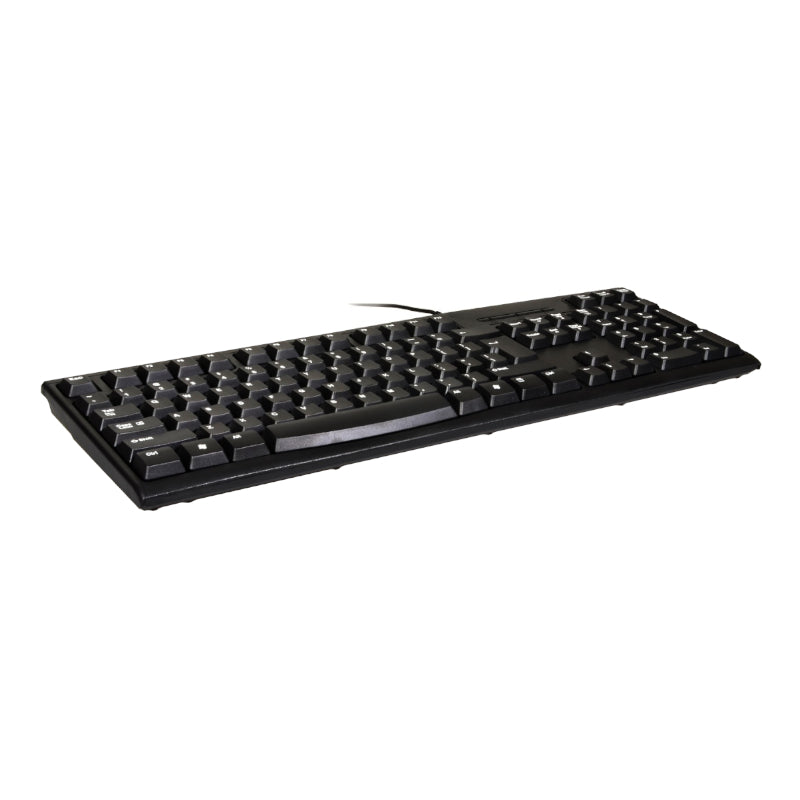Port Connect Office Budget Wired Keyboard-Black – image 2