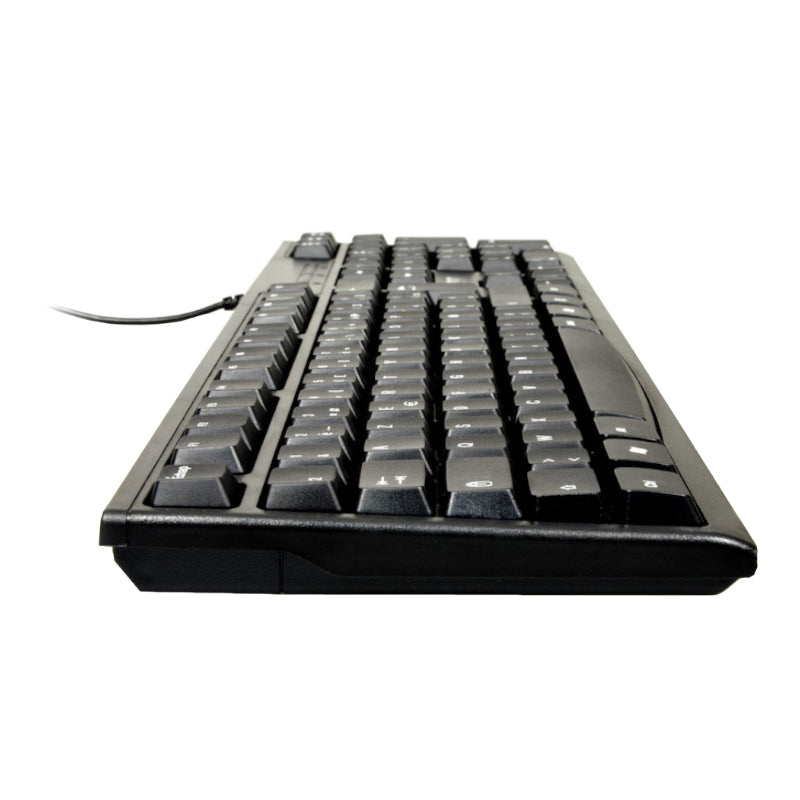Port Connect Office Budget Wired Keyboard-Black – image 3