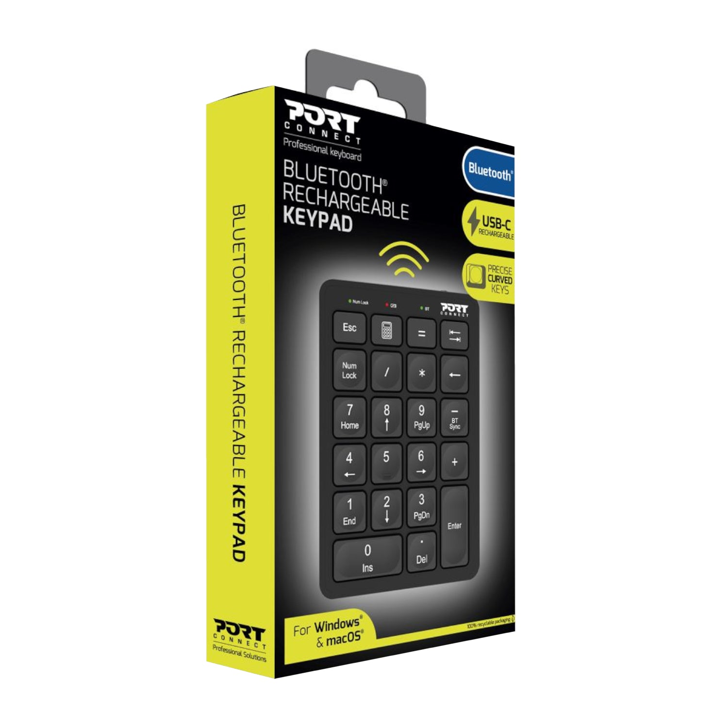Port Connect Bluetooth Rechargeable Keypad – image 6