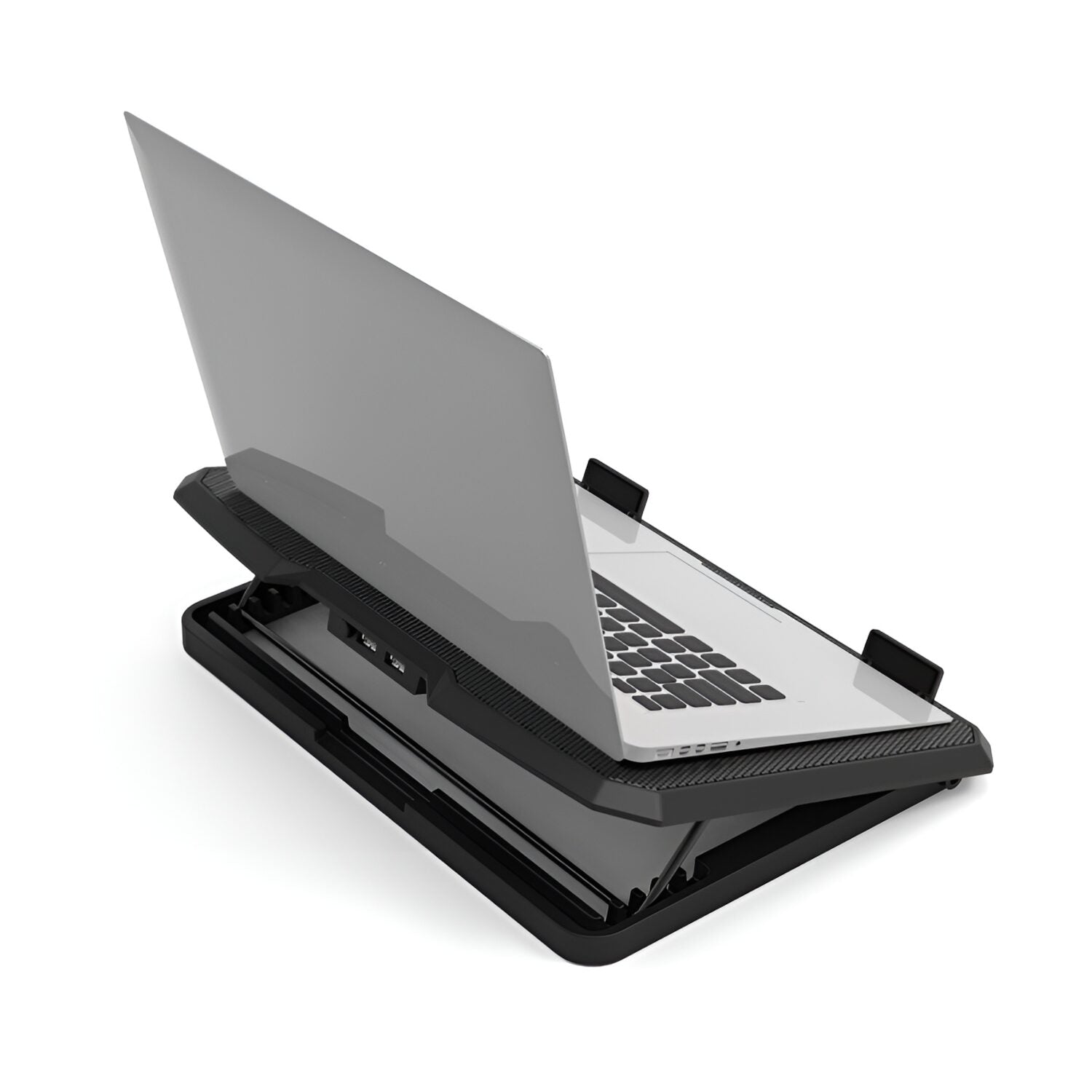 Port Ergonomic Notebook Cooler Pro, with Dual Fans and USB Ports - image 5