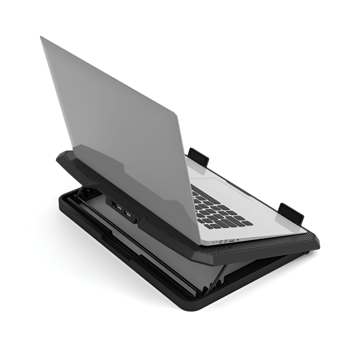 Port Ergonomic Notebook Cooler Pro, with Dual Fans and USB Ports – image 5