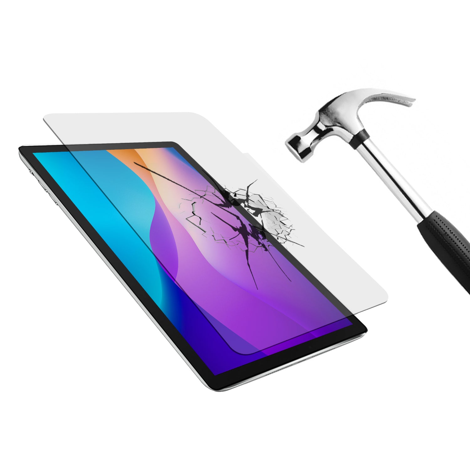 Port Connect Triple Strong Tempered Glass for Samsung Galaxy Tab A8 – image 2