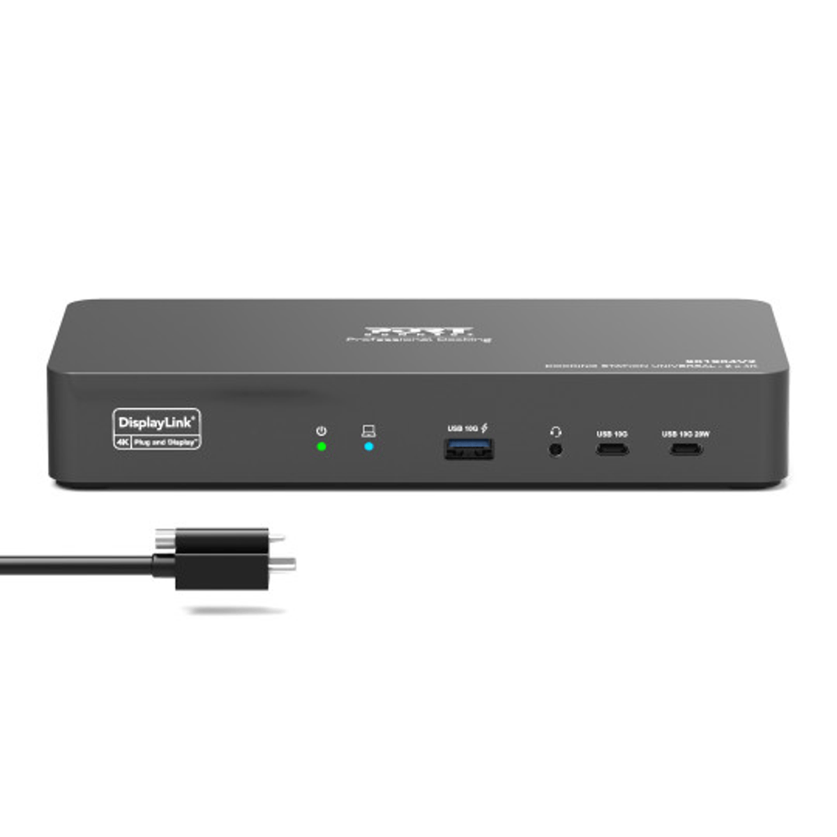 PORT2 x 4K USB-C desktop docking station 11 peripherals 96W – image 5