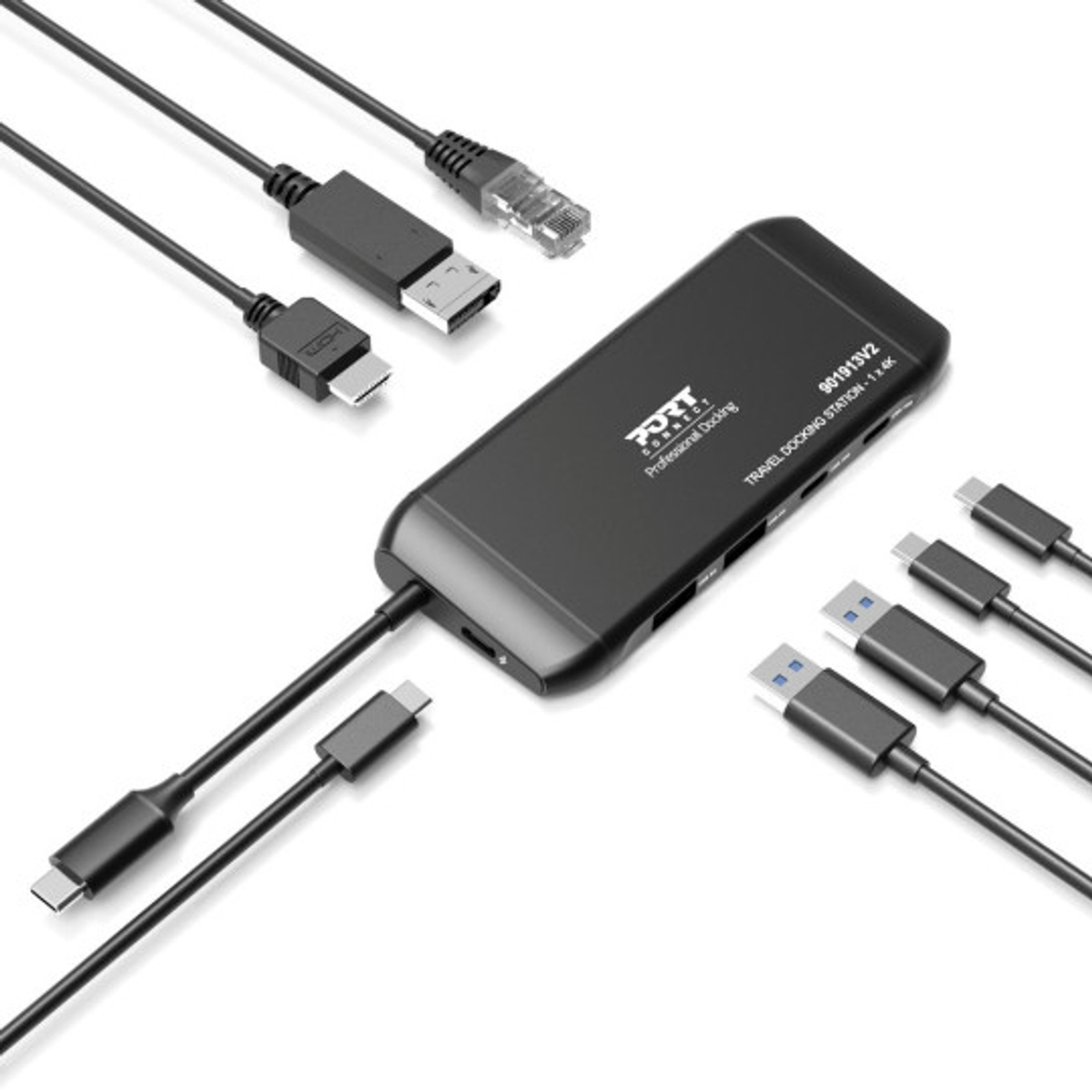 PORT Mobile docking station 1 X 4K USB-C 7 devices 100W – image 8
