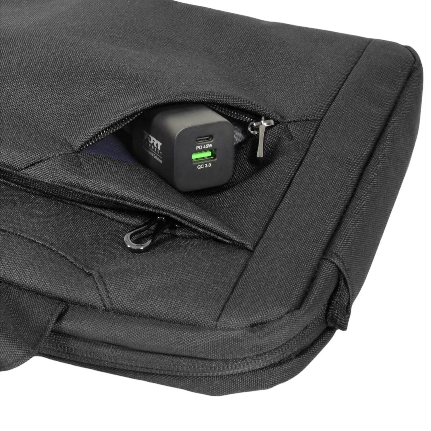 Port Designs SYDNEY Eco 15.6” Laptop Bag - Black - image 5