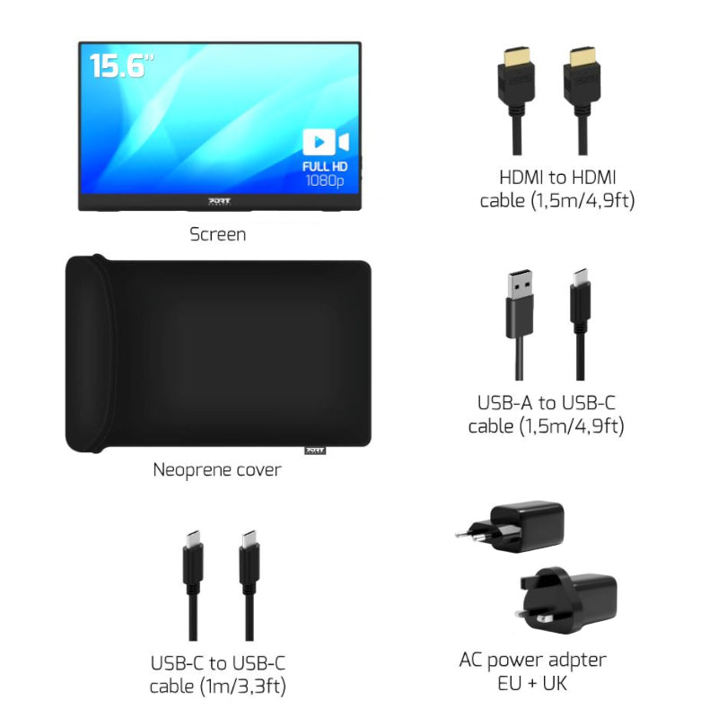 Port Portable Monitor 15.6" FHD - Non Touch – image 3